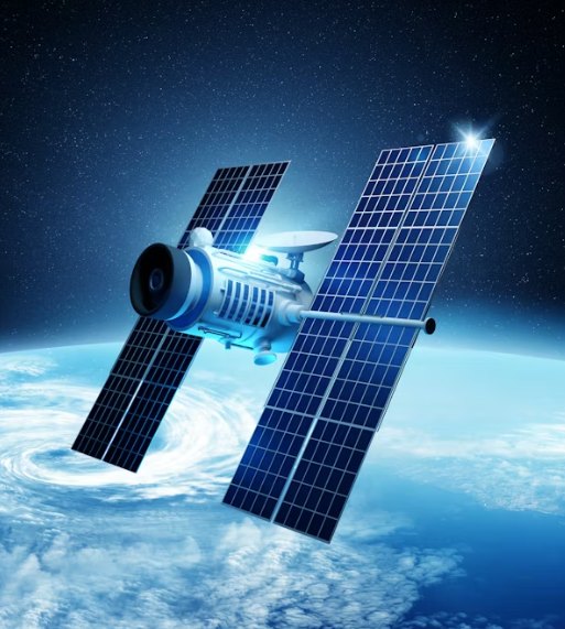 Conceptual rotating-core Aether receiver in orbit